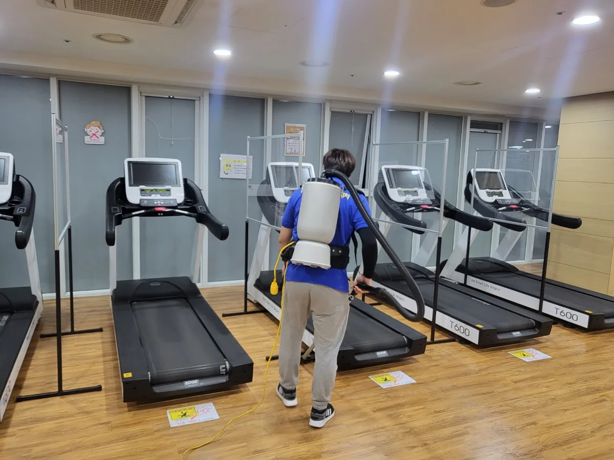 서구 원정동 헬스장 탕비실 직원 휴게공간 위생청소 사례 - 행진크린